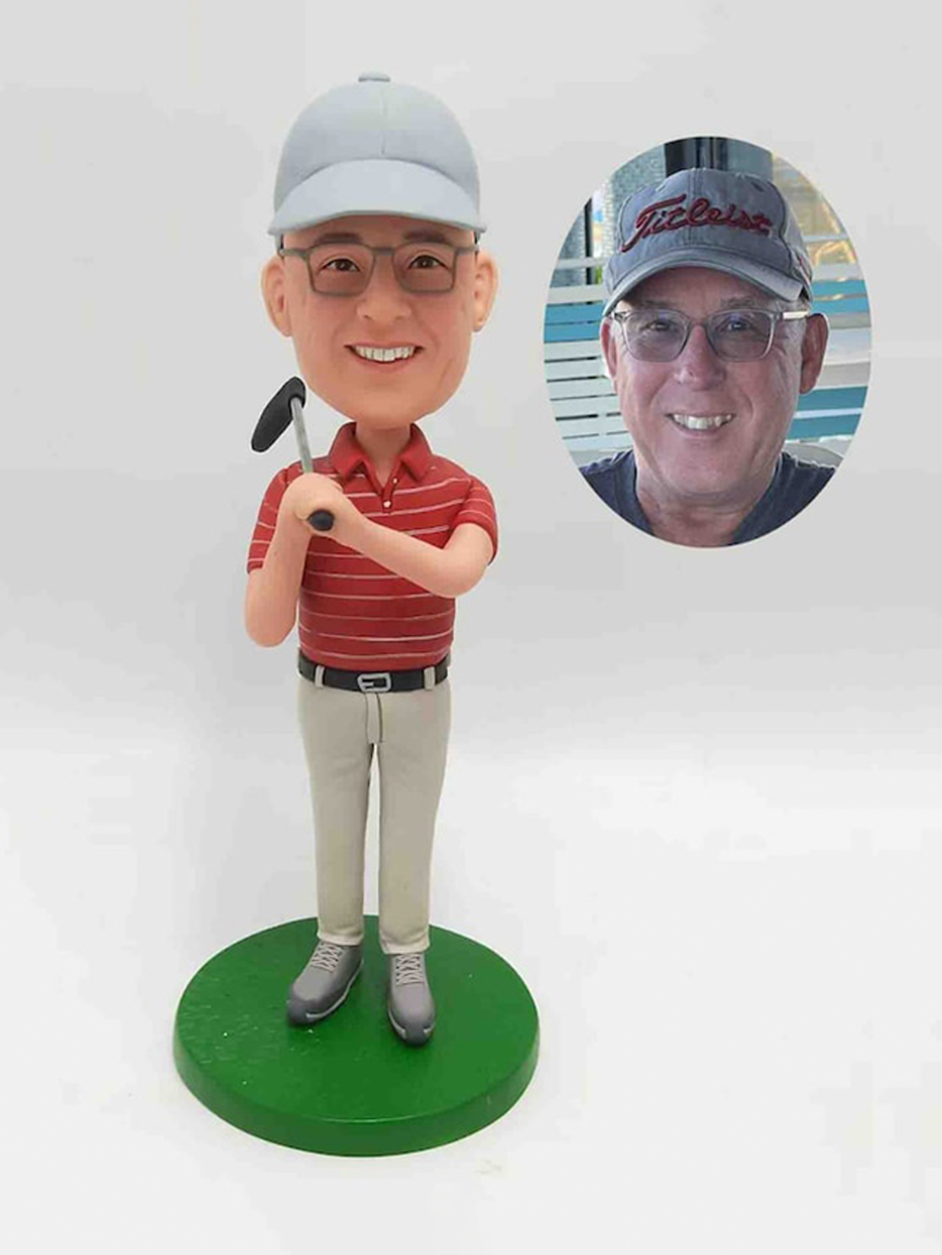 Custom Men's Figurines Personalized Fishing Gifts